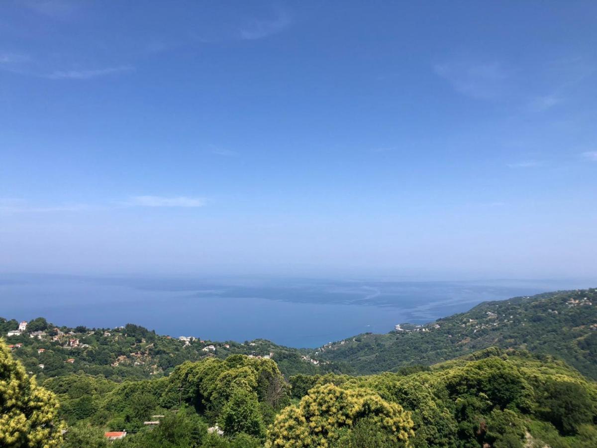 Παραδοσιακο Σπιτι Με Θεα Villa คิสซอส ภายนอก รูปภาพ
