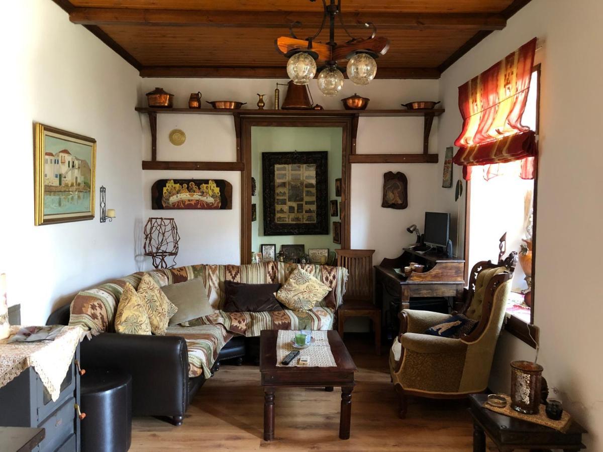 Παραδοσιακο Σπιτι Με Θεα Villa คิสซอส ภายนอก รูปภาพ